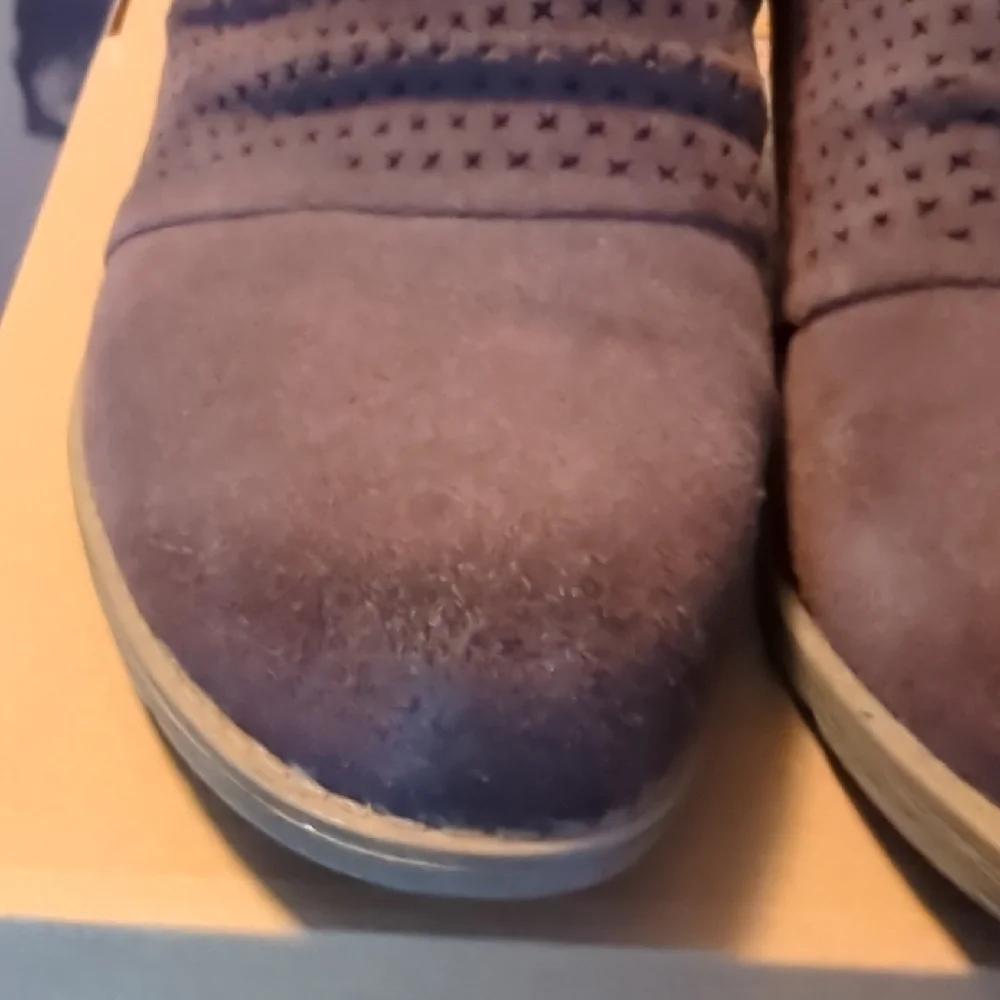 Earth Origins Dark Brown Perforated Booties